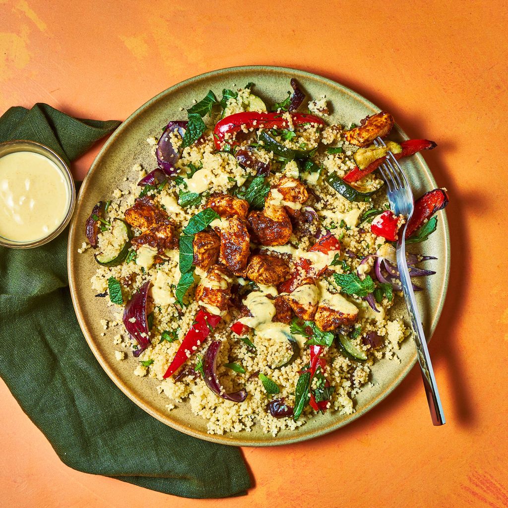 Harissa Chicken & Chickpea Couscous